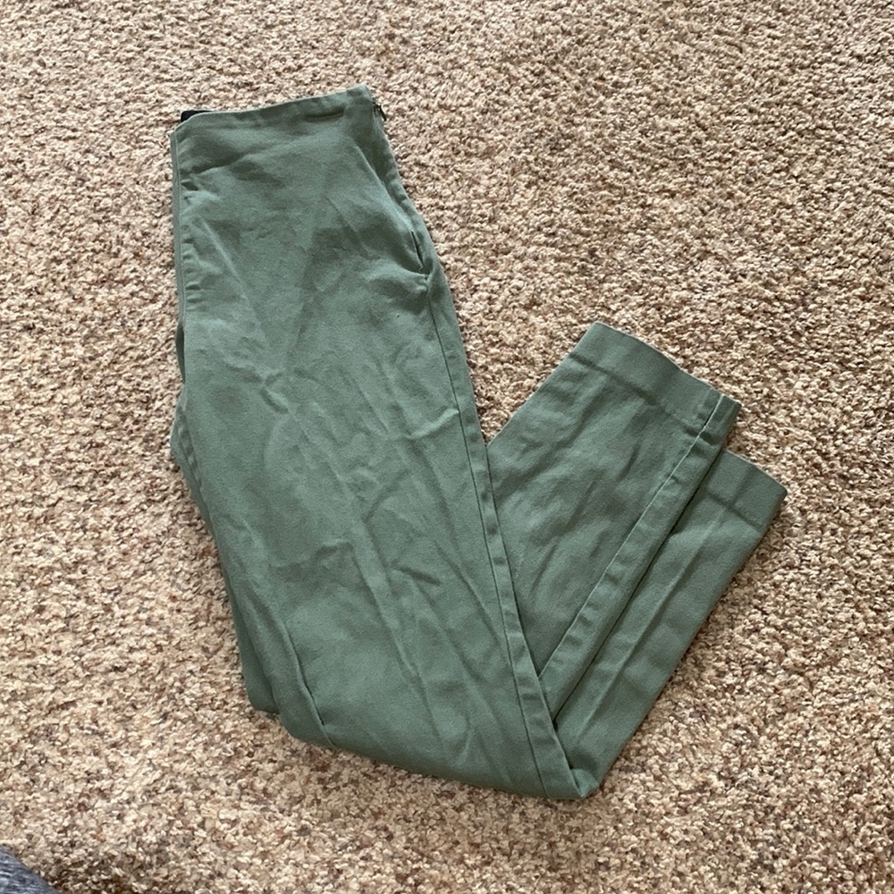 Old Navy Women’s Size 2 Wow High Rise Skinny Stretch Side Zip Ankle Pants